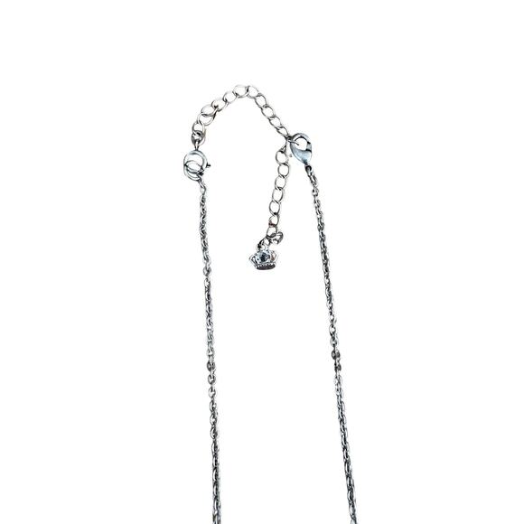 Wood and Faux Gemstone Bib Necklace - Picture 4 of 6